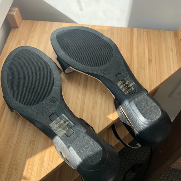 Nisolo Serena Black Sandal NWT size 7.5 - Picture 7 of 9